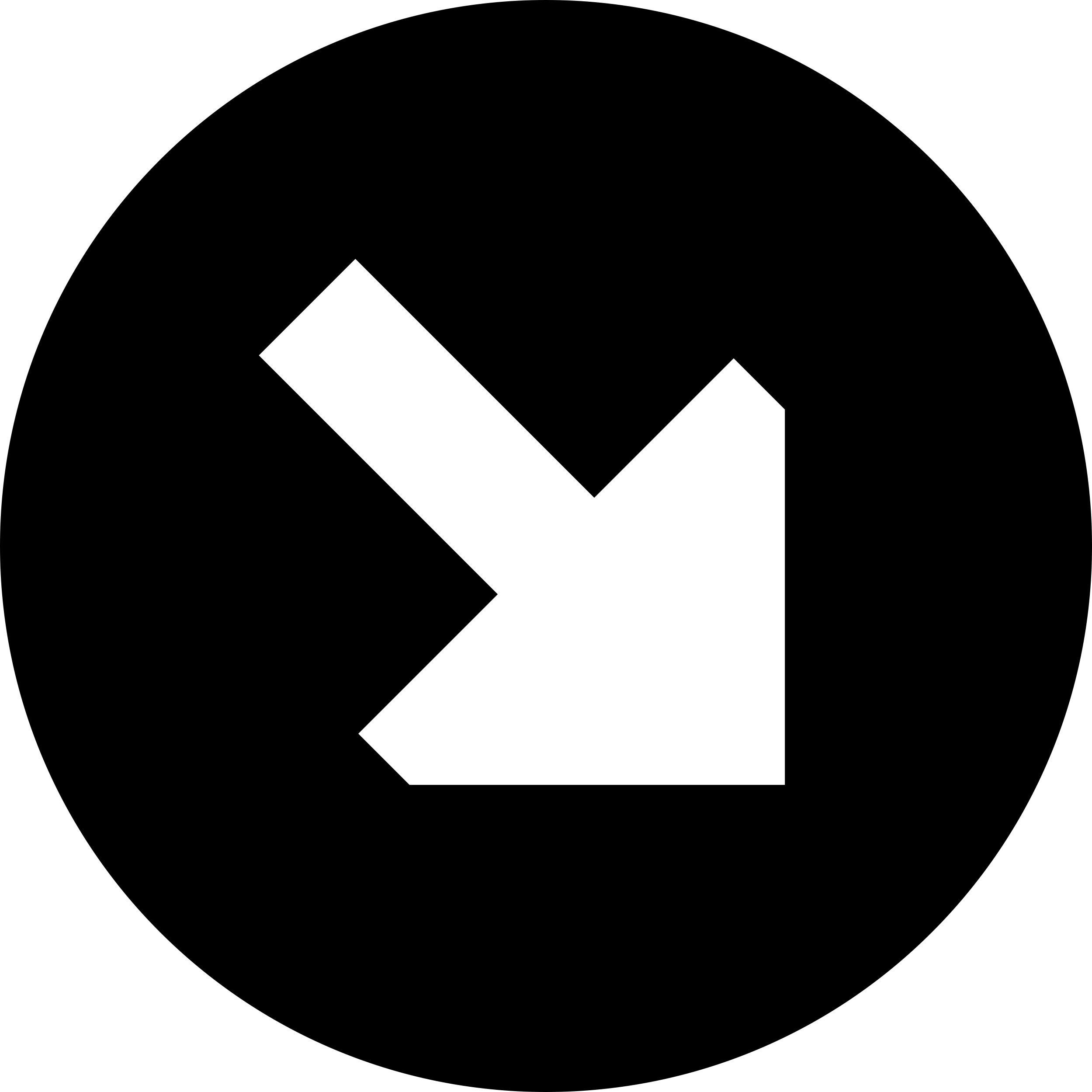 Circle Arrow Down Right Outline Svg Vector Free Vectors